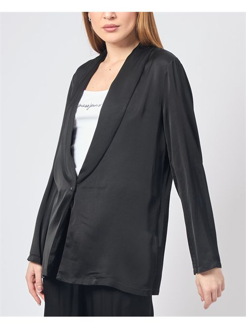 Manila Grace Single Breasted Tuxedo Blazer MANILA GRACE | G049VUMA001